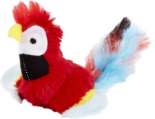 Hartz Just For Cats Chirping Bird Interactive Cat Toy with Catnip, Color Varies