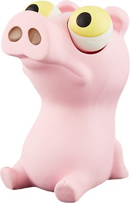 Hartz Bug Eyes Squeak Latex Dog Toy, Character Varies