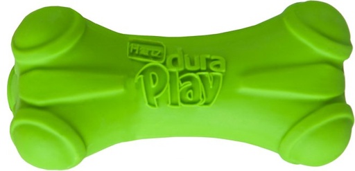 Hartz Dura Play Bone Squeaky Latex Dog Toy, Color Varies, Small