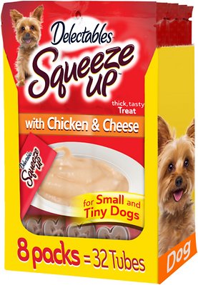 Chicken and Cheese Dog Lickable Treats