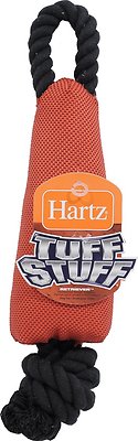 Hartz Tuff Stuff Retriever Squeaky Dog Toy, Color Varies