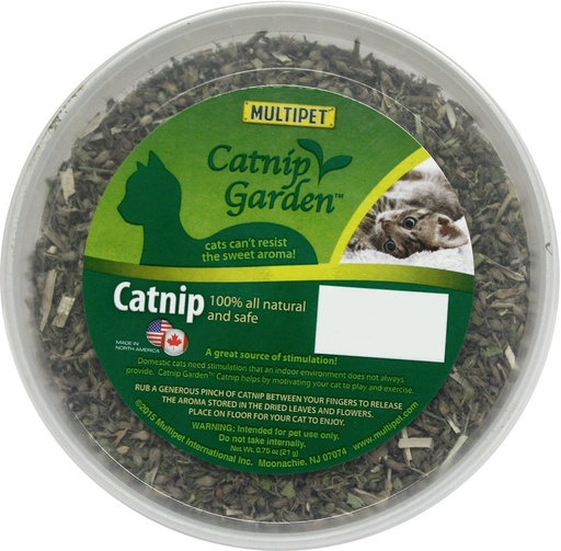Multipet Catnip Garden Catnip Tub, 21g