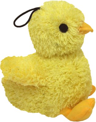 Multipet Look Who's Talking Chick Plush Dog Toy