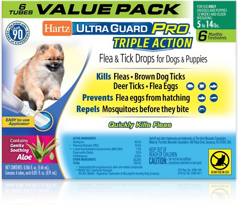 Flea & tick spot treatment for dog