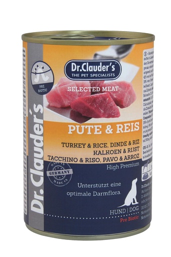 Dr. Clauder's Selected Meat Turkey & Rice 400g