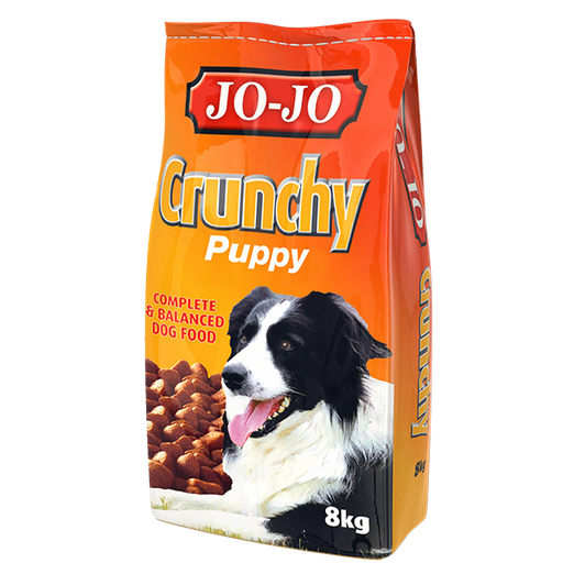 Jojo puppy crunchy dry dog food 8kg