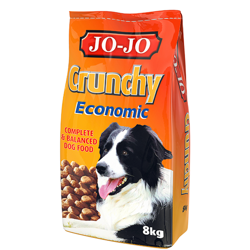 Jojo crunchy economic dry dog food 8kg