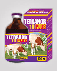 Tetranor 10% injectable antibiotic plus lidocain 100ml