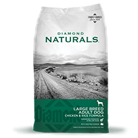 Diamond naturals large breed adult dog chicken &amp; rice formular 18.2kg