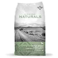 Diamond naturals large breed adult dog lamb meal &amp; rice formular 18.2kg