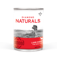 Diamond naturals lamb canned food dinner for adult dogs 375g