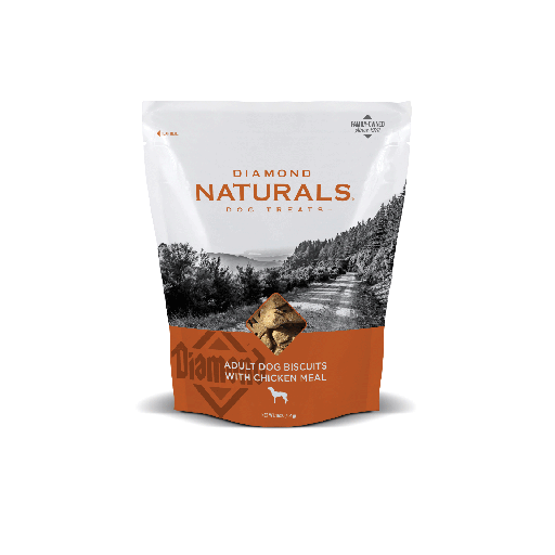 Diamond naturals adult dog biscuits with chicken meal 454g