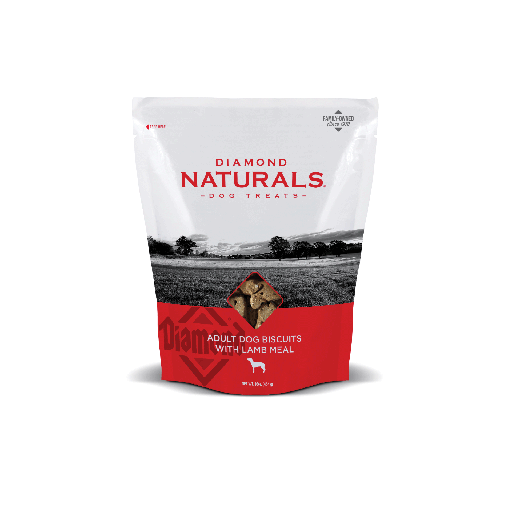 Diamond naturals adult dog biscuit with lamb meal 454g