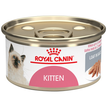 Royal Canine Kitten Loaf in Sauce Canned Cat Food