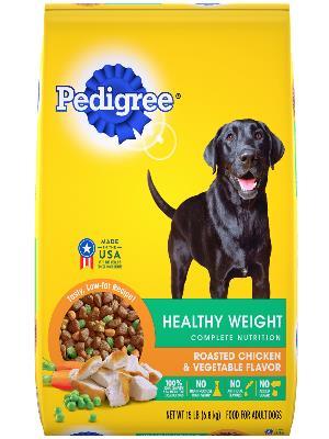 PEDIGREE Healthy Weight Roasted Chicken, &amp; Vegetable Flavor Dry Dog Food 6.8kg