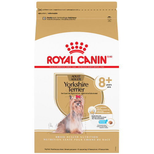 Royal Canin Yorkshire Terrier Adult 8+ Senior Dry Dog Food 4.5kg