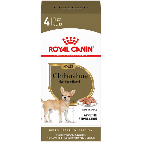 Royal Canin Chihuahua Pack of 4 Adult Canned Dog Food 340g