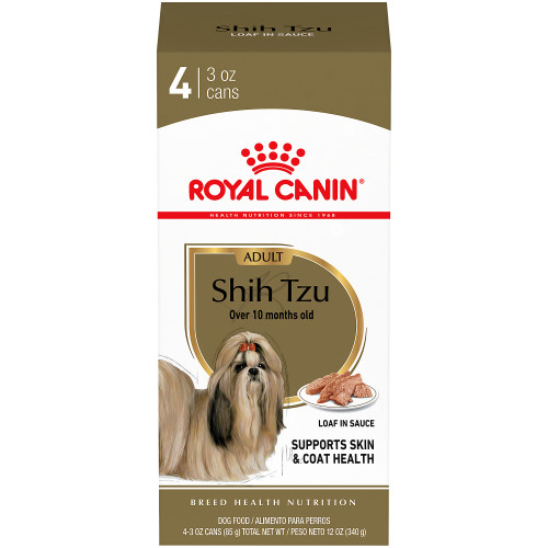 Royal Canin Shih Tzu Adult Loaf in Sauce Canned Dog Food 340g