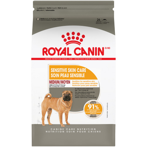 Royal Canin Medium Sensitive Skin Care Adult Medium Breed Dry Dog Food 7.7kg