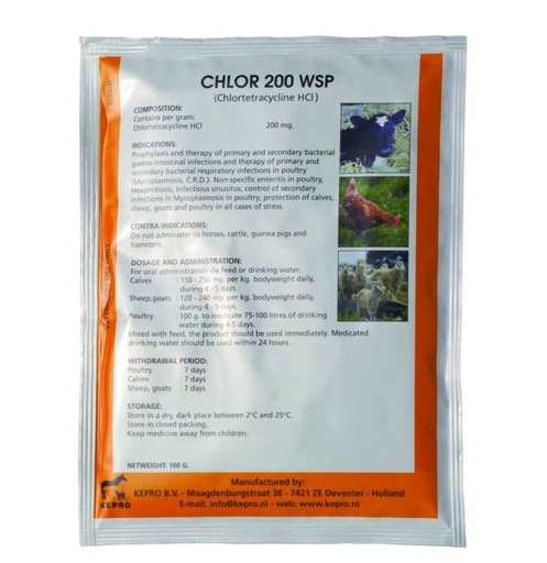 KEPRO CHLOR 200 WSP 100g