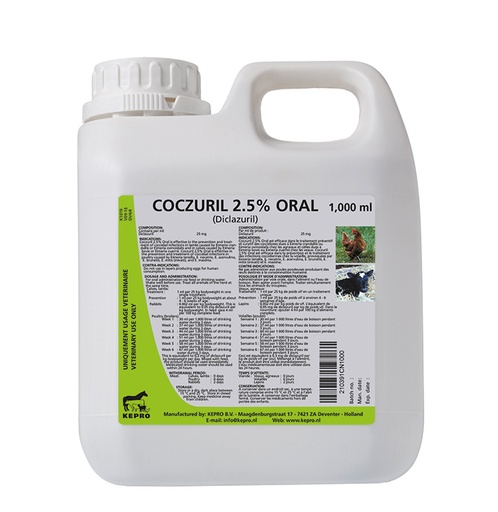 KEPRO COCZURIL 2.5% ORAL 100ml