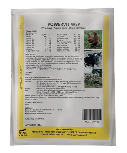 KEPRO POWERVIT WSP 100g