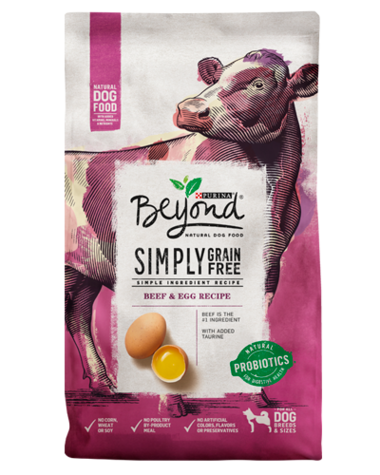 PURINA Beyond Simply Beef &amp; Egg Recipe Grain-Free Dry Dog Food 5.9kg