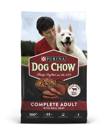 PURINA Dog Chow Complete Adult with Real Beef Dry Dog Food 20.8kg