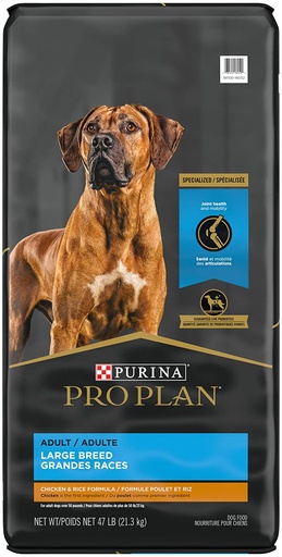 PURINA Pro Plan Adult 7+ Large Breed Chicken &amp; Rice Formula Dry Dog Food 13.6kg