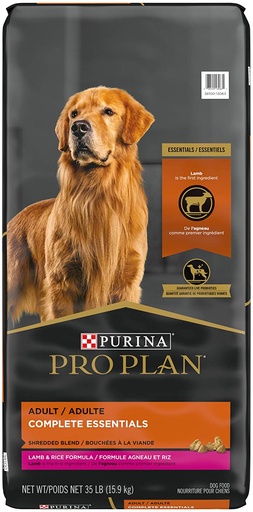 Purina Pro Plan Adult 7+ Complete Essentials Shredded Blend Chicken &amp; Rice Formula Dry Dog Food 15.4kg