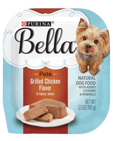 PURINA Bella Grilled Chicken Flavor in Savory Juices Small Breed Wet Dog Food 100g