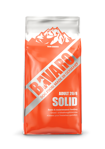 BAVARO SOLID 20/8 DRY DOG FOOD 18kg