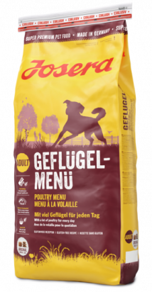 JOSERA POULTRY-MENU DRY DOG FOOD 15kg