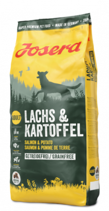 JOSERA Salmon and Potato dry dog food 15kg