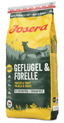 JOSERA Poultry &amp; Trout dry dog food 15kg
