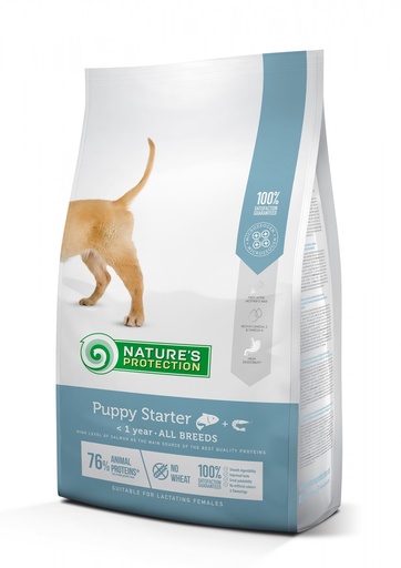 NATURES PROTECTION PUPPY STARTER DRY DOG 2kg