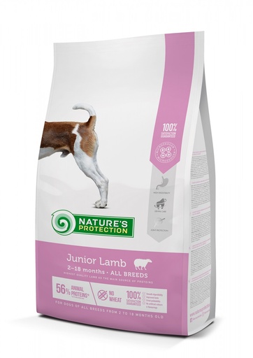NATURES PROTECTION JUNIOR LAMB COMPLETE DRY DOG FOOD 2kg