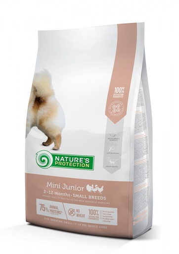 NATURES PROTECTION MINI JUNIOR COMPLETE DRY DOG FOOD 7.5kg