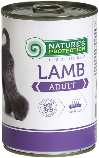 NATURES PROTECTION ADULT LAMB COMPLETE ADULT CANNED DOG FOOD 800g