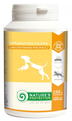 NATURES PROTECTION MULTIVITAMINS FOR DOGS DIETARY SUPPLEMENT 150g