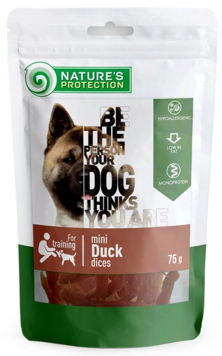 NATURES PROTECTION DUCK BREAST MEAT DOG SNACKS 75g