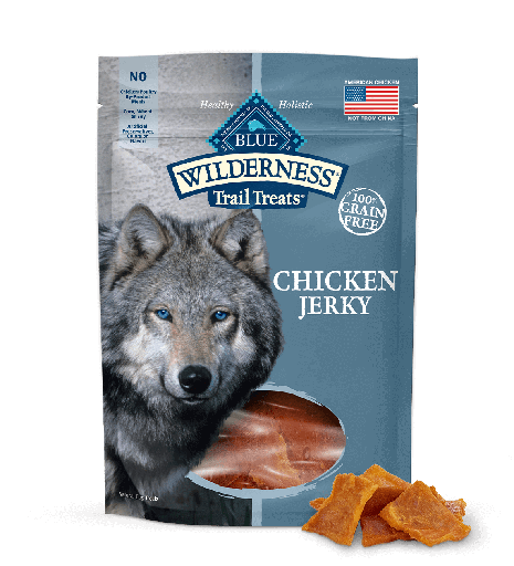 Blue Buffalo Wilderness Trail Treats Grain Free Chicken Jerky Dog Treats