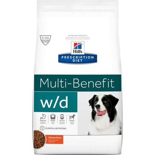 Hill's Prescription Diet w/d Multi-Benefit Dry Dog Food 12.5kg