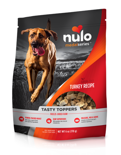 NULO medalseries tasty toppers turkey recipe Dry Dog Food 170g