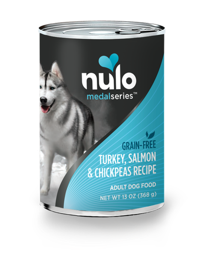 NULO medalseries turkey, salmon &amp; chickpeas recipe Canned Dog Food 368g