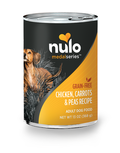 NULO medalseries chicken, carrots &amp; peas recipe Case of 12 Canned Dog Food 368g