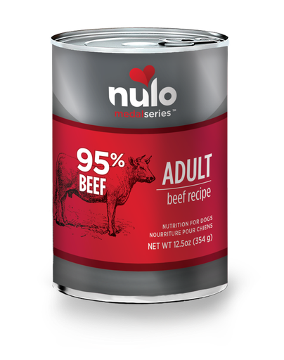 NULO medalseries adult dog 95% beef recipe Canned Dog Food 368g