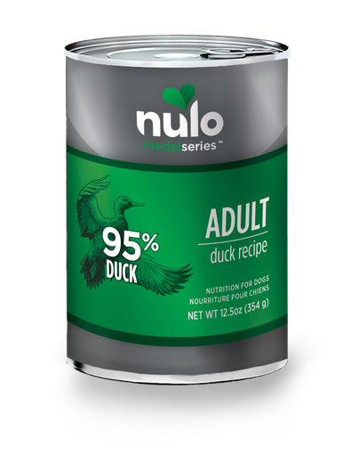 Nulo MedalSeries Adult dog 95% duck recipe Wet Dog Food 354g