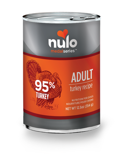 Nulo MedalSeries Adult dog 95% turkey recipe Wet Dog Food 354g