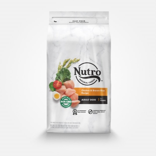 Nutro Natural Choice Adult Chicken and Brown Rice Recipe Dry Dog Food 18.1kg